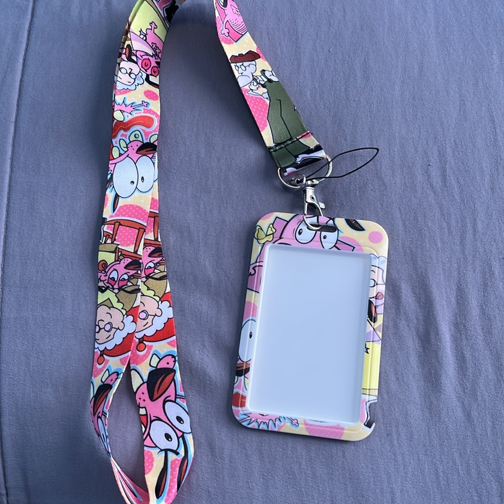 Courage the cowardly dog - Lanyard and ID card holder - Picture 2 of 2